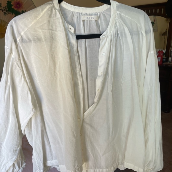 Doen Tops - Doen Jane blouse salt xs